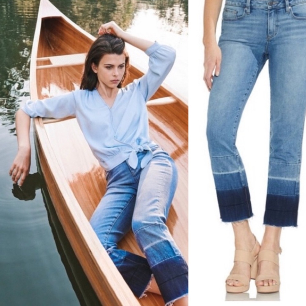 Vince Camuto 3x1 Shelter Straight Leg Crop Jeans Women Size 14